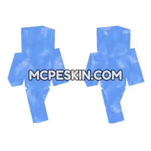 Blue Ice Minecraft Bedrock skin
