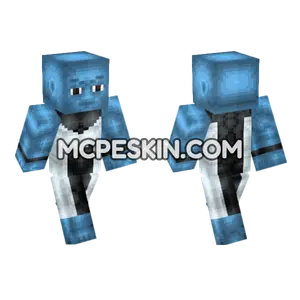 Blue Ice Creature