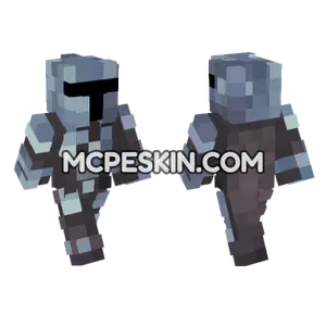 Blue Knight Skin Minecraft Bedrock skin