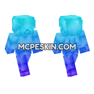 Blue Shard Skin Minecraft Bedrock skin
