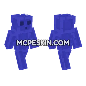 Blue Slime Minecraft Bedrock skin