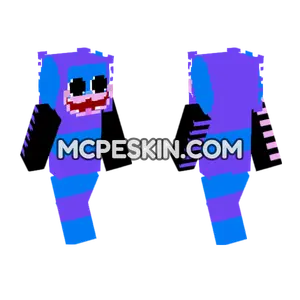 Blue Striped Jumpsuit Minecraft Bedrock skin