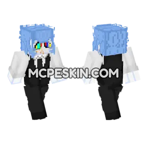 Blue Suit Character