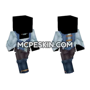 Blue Swashbuckling Clothes Minecraft Bedrock skin