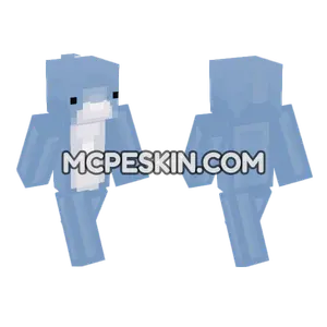 Blue Whale Skin Minecraft Bedrock skin