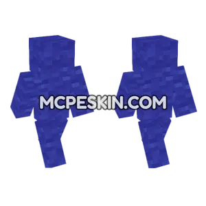 Blue Wool Skin Minecraft Bedrock skin