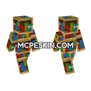Bookshelf Skin Minecraft Bedrock skin