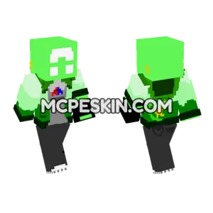 Boosfer Stylized Outfit Minecraft Bedrock skin