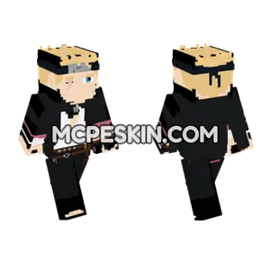 Boruto Two Blue Vortex Minecraft Bedrock skin