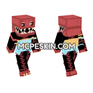 Boxy Boo Minecraft Bedrock skin