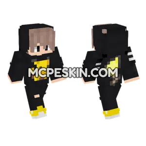 Boy In Hoodie Minecraft Bedrock skin