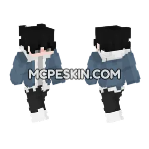 Boy With Jacket Minecraft Bedrock skin