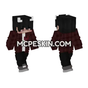 Boy With Plaid Shirt Minecraft Bedrock skin