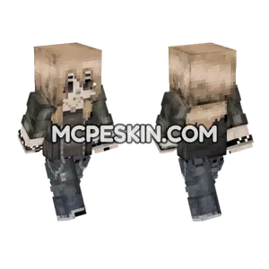Bri Wolfhard Skin Minecraft Bedrock skin