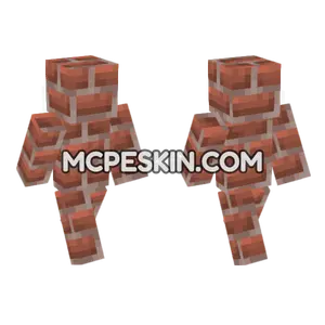 Brick Wall Skin Minecraft Bedrock skin