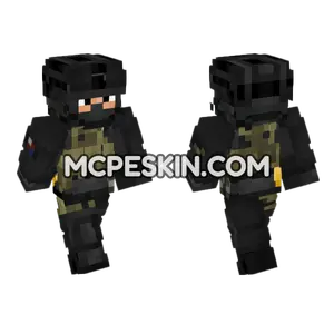 British Army SAS Skin Minecraft Bedrock skin