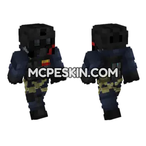 British Army SAS Uniform Minecraft Bedrock skin