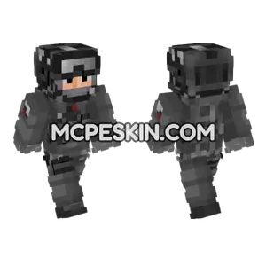 British Police Counter Terror Minecraft Bedrock skin