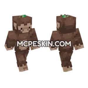 Brown Camo Skin Minecraft Bedrock skin