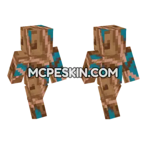 Brown Glazed Terracotta Minecraft Bedrock skin