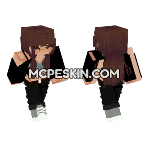 Brown Hair Girl 5909282 Minecraft Bedrock skin