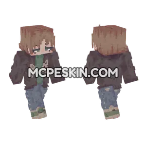 Brown Haired Boy Minecraft Bedrock skin