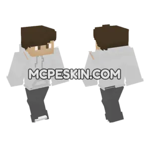 Brown Haired Boy Minecraft Bedrock skin