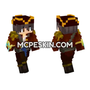 Brown Military Outfit Minecraft Bedrock skin