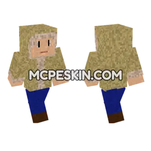 Brown Parka Outfit Minecraft Bedrock skin