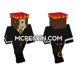 Brown Suit Monkey Minecraft Bedrock skin
