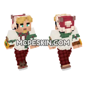 Bucefalrep42 Christmas Skin Minecraft Bedrock skin