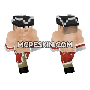Buff Brit Minecraft Bedrock skin