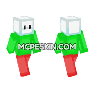 Bulgaria Christmas Outfit Minecraft Bedrock skin
