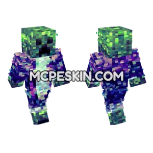 Business Creeperbit Minecraft Bedrock skin