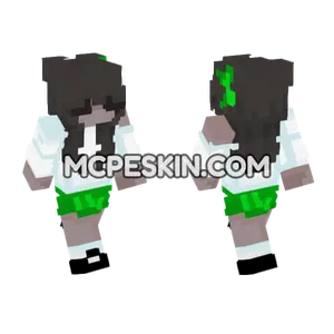 Businesswoman Minecraft Bedrock skin