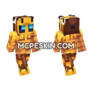 Buzz Bee Minecraft Bedrock skin