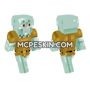 Calamardo Skin Minecraft Bedrock skin