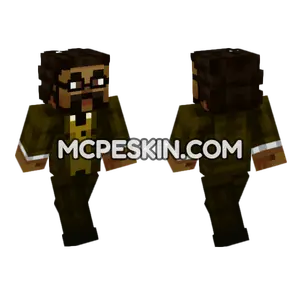 Calvin Minecraft Bedrock skin