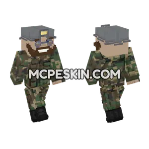 Camouflage Soldier Suit