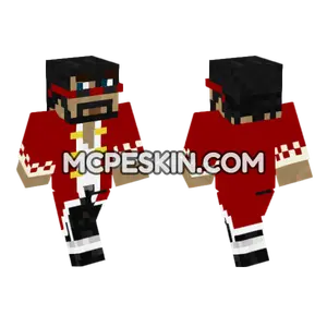 CaptainSparklez Skin Minecraft Bedrock skin