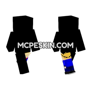 Captblock Mini Leg Skin Minecraft Bedrock skin