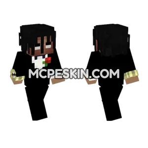 Carmen Black Suit Minecraft Bedrock skin