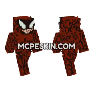 Carnage HD Minecraft Bedrock skin