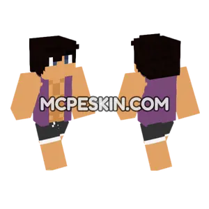Carson Lycan Minecraft Bedrock skin