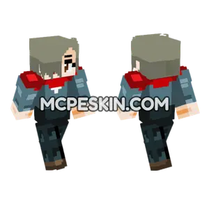 Casual Ataru Hori Minecraft Bedrock skin