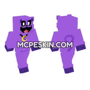CatNap Smiling Critters Plush Minecraft Bedrock skin