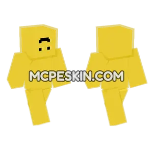 Cell Shaded Smiley Minecraft Bedrock skin