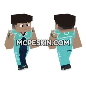 Chano Charpentier Tan Bionica Minecraft Bedrock skin