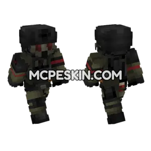 Chaos Insurgency Soldier Minecraft Bedrock skin