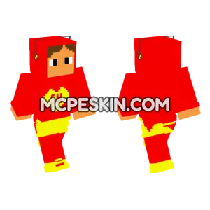 Chapolin Colorado Costume Minecraft Bedrock skin